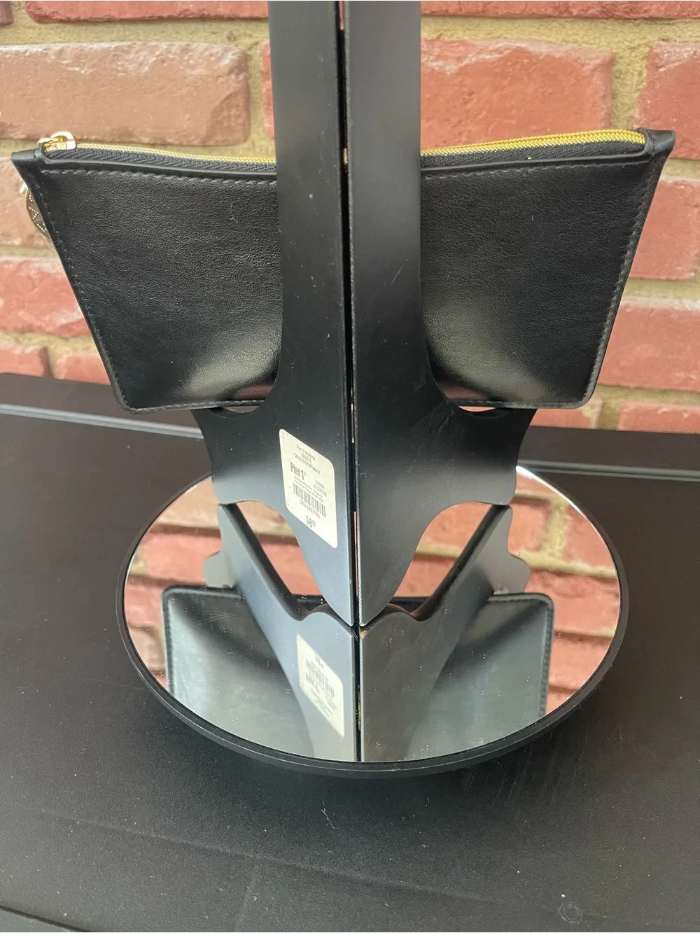 🔥NWOT 🔥Stella McCartney 🔥Black Leather Zip Wallet Clutch - Unbranded